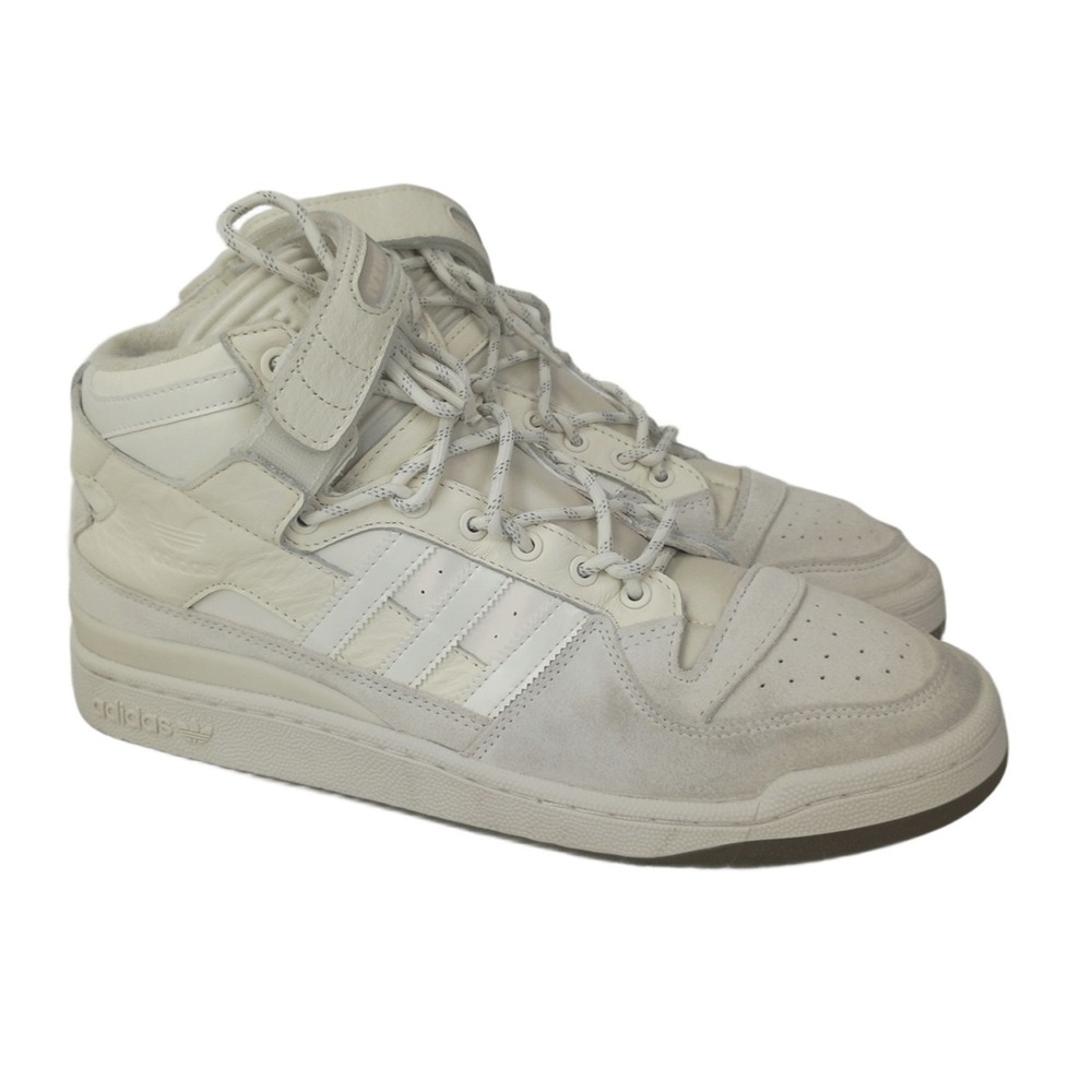 Adidas x Ivy Park Mens 13.5 Forum Mid Beyonce Off White Cream Sneakers GW2857